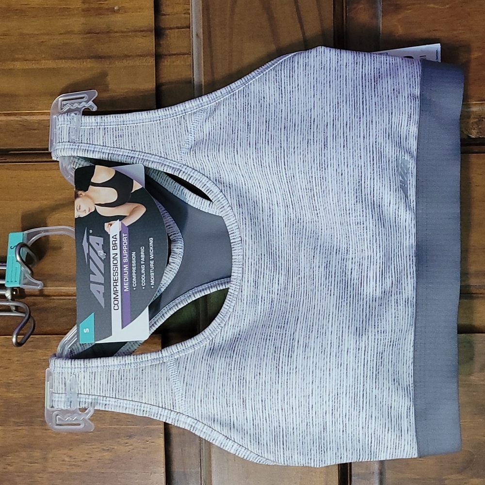 Compression razorback sports bra